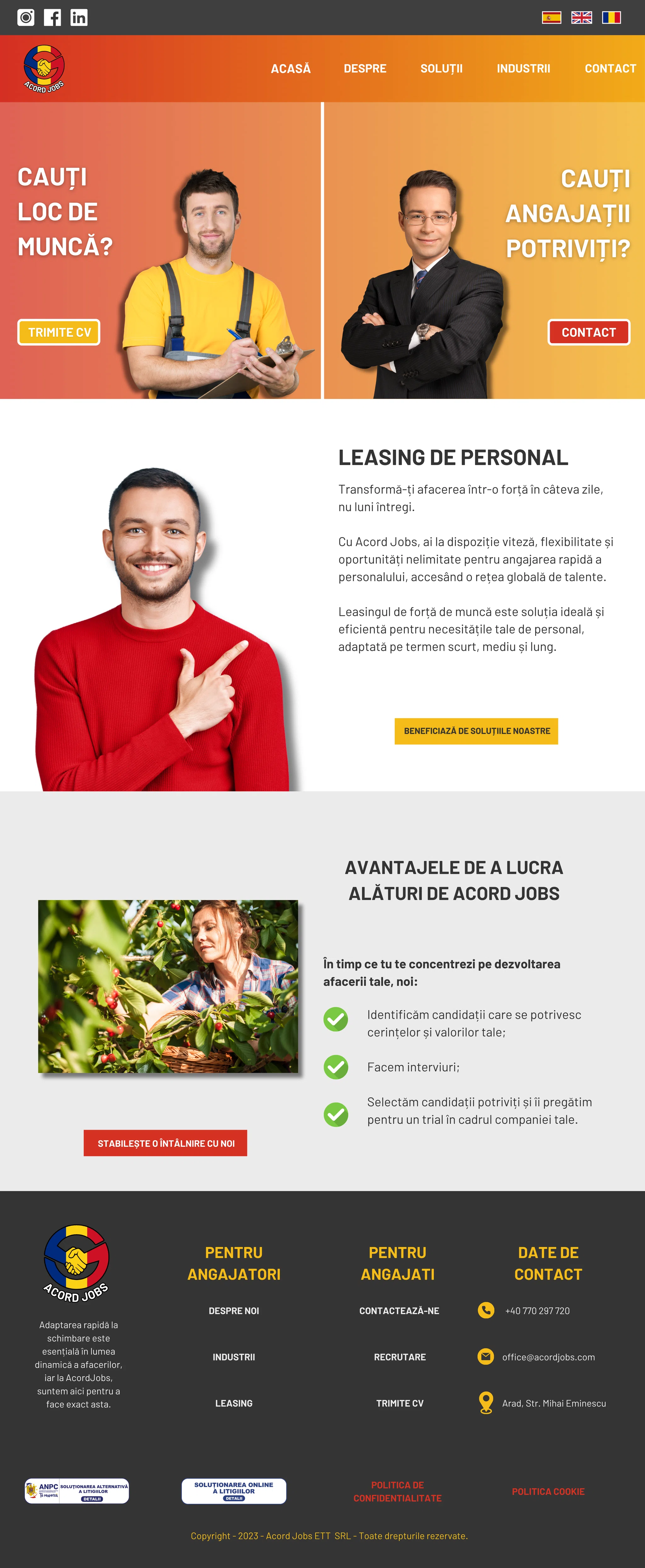 LEASING DE PERSONAL - AcordJobs